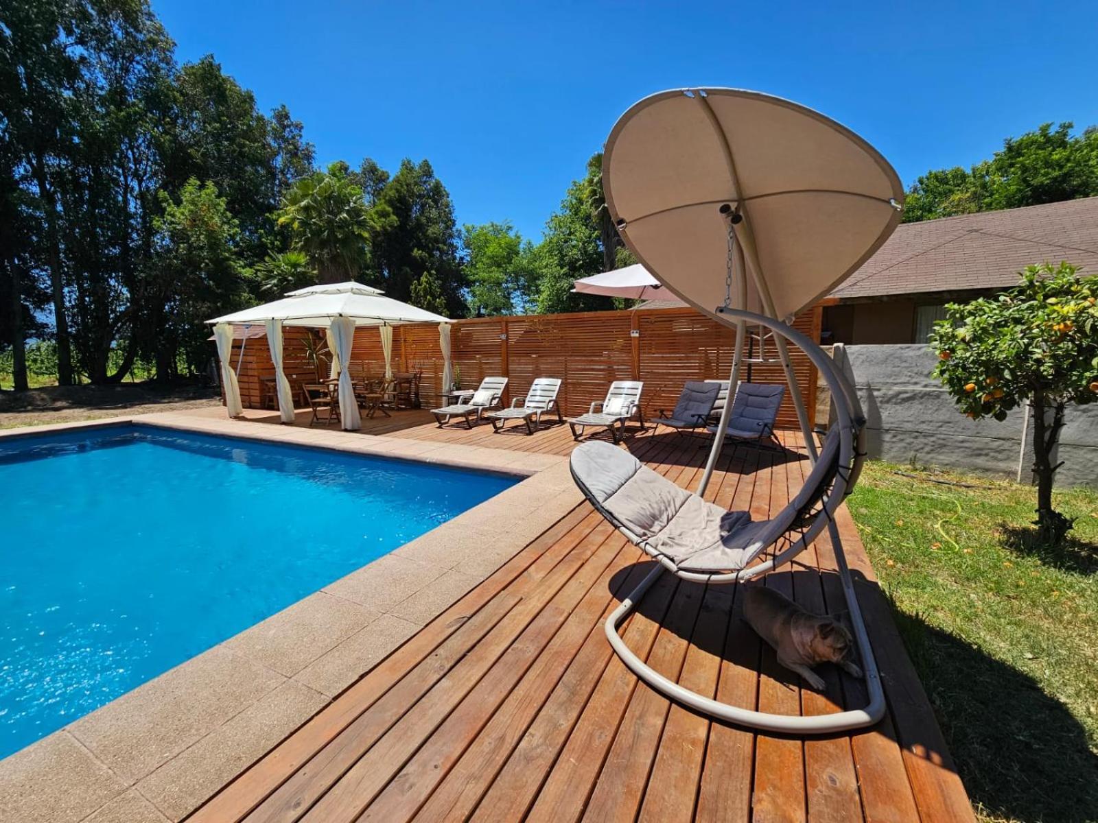 Habitaciones Con Piscina En Tinguiririca San Fernando Ngoại thất bức ảnh